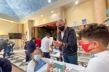 Un belén de pastilina, atractivo de la Biblioteca Saulo Torón (Telde)/Francisco Javier Santana.